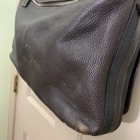 Bomber Jacket Expandable Laptop Messenger Bag - Picture 8 of 11